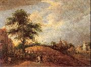 Momper, Franqois de Peasant Dance oil painting